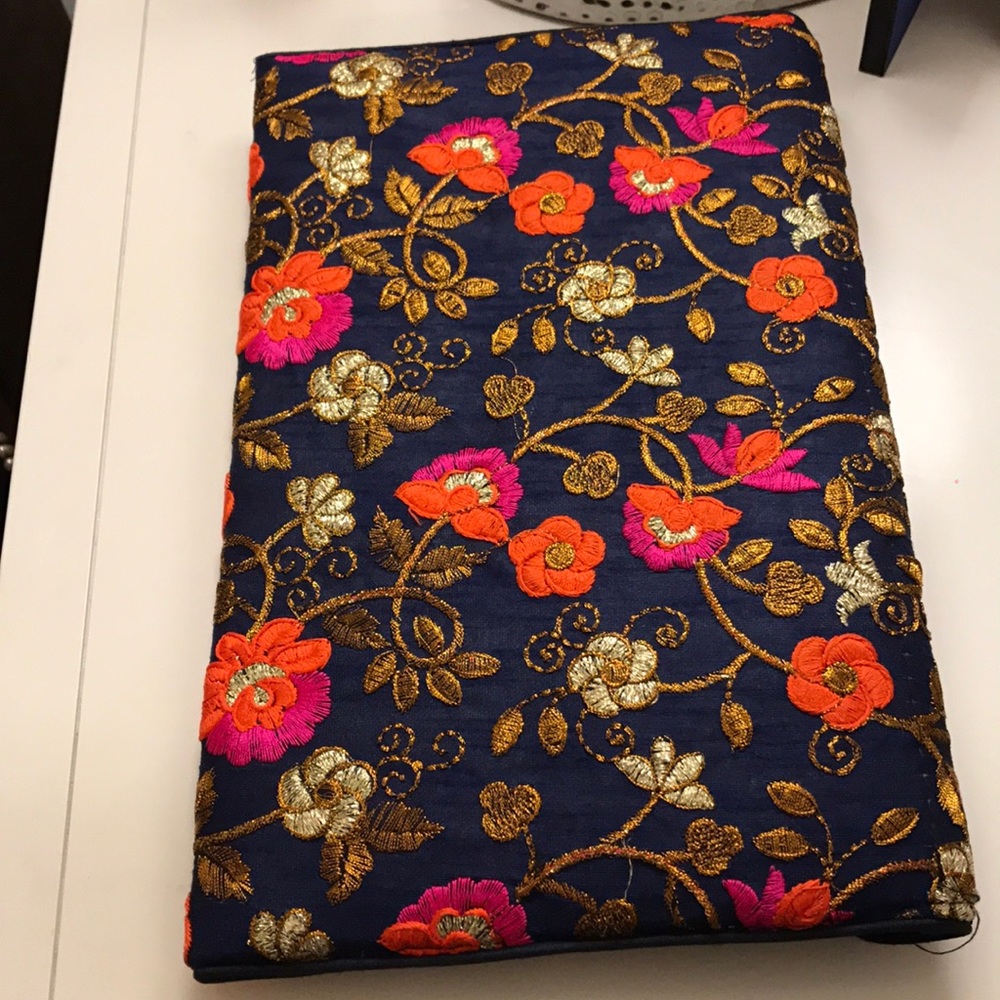 Handmade envelope clutch embroidered banjara bag - Picture 3 of 6